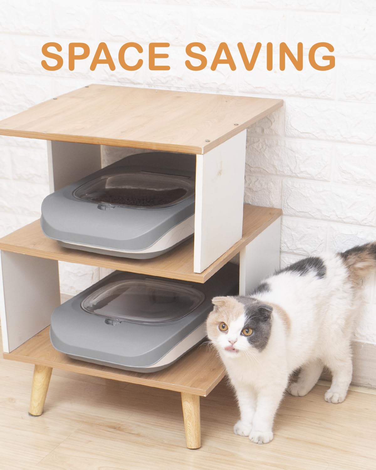 Collapsible Pet food storage Container, 10-13LBS, Grey